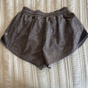 lululemon athletica Hotty Hot Women's Charcoal Athletic Shorts